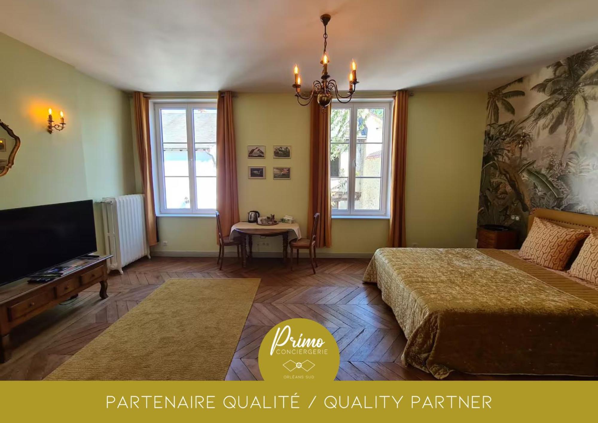 Domaine De Charme Au Coeur D'Orleans Classe 3 Etoiles - Bords De Loire - 21 Couchages Avec Parkings Prives المظهر الخارجي الصورة